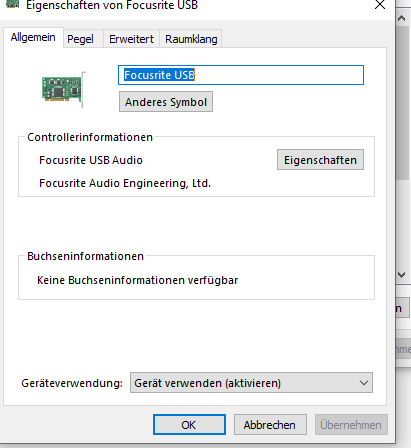 Focusrite Scarlett 2i2 USB "No socket information available"? 0_big.png
