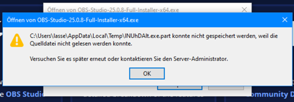 "File could not be saved" after Win reinstallation? 0_big.png