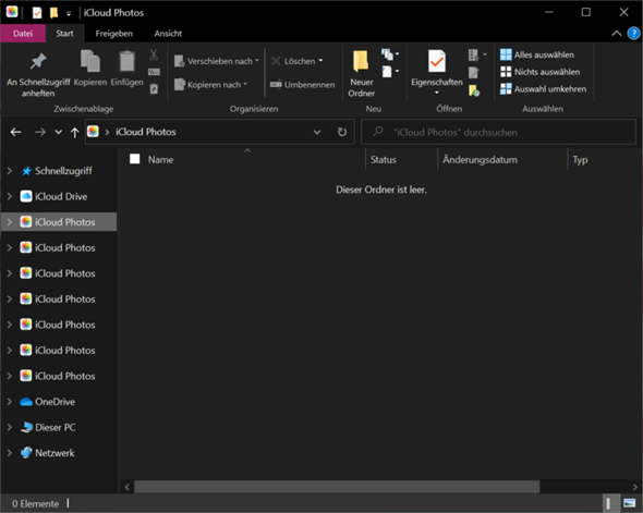 iCloud Photos on Windows 10 are displayed too often, how do you get rid of that? 0_big.png