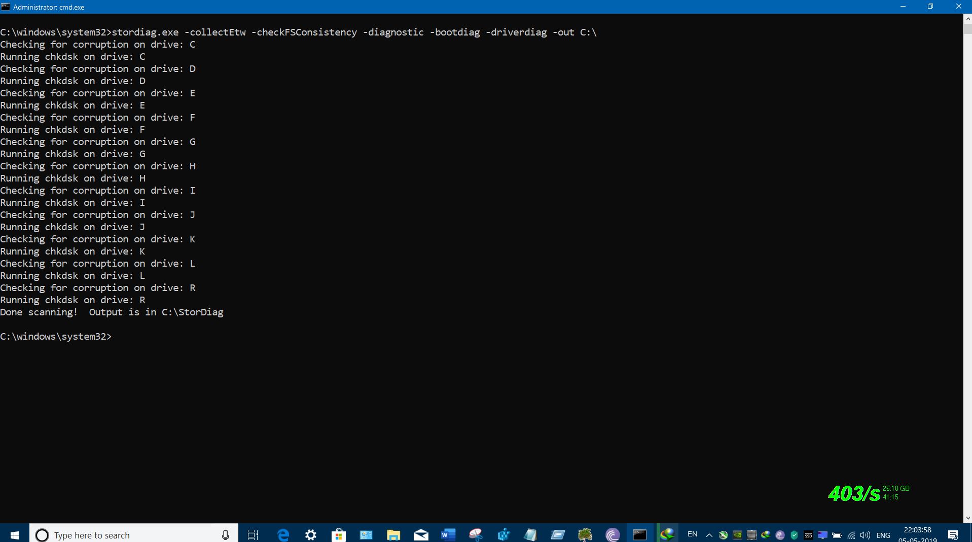 TODAY I FOUND ONE AMAZING COMMAND TO GET MANY DETAILS  ABOUT HARDWARE , HARDDISK SMART... 0a203de2-f90d-433a-a5c9-064a45a1d00d?upload=true.jpg