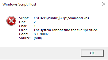 shows an error every time windows starts . command.vbs , error the system cannot find the... 0a20c099-a488-4d15-a760-35f9e6ce1926?upload=true.png