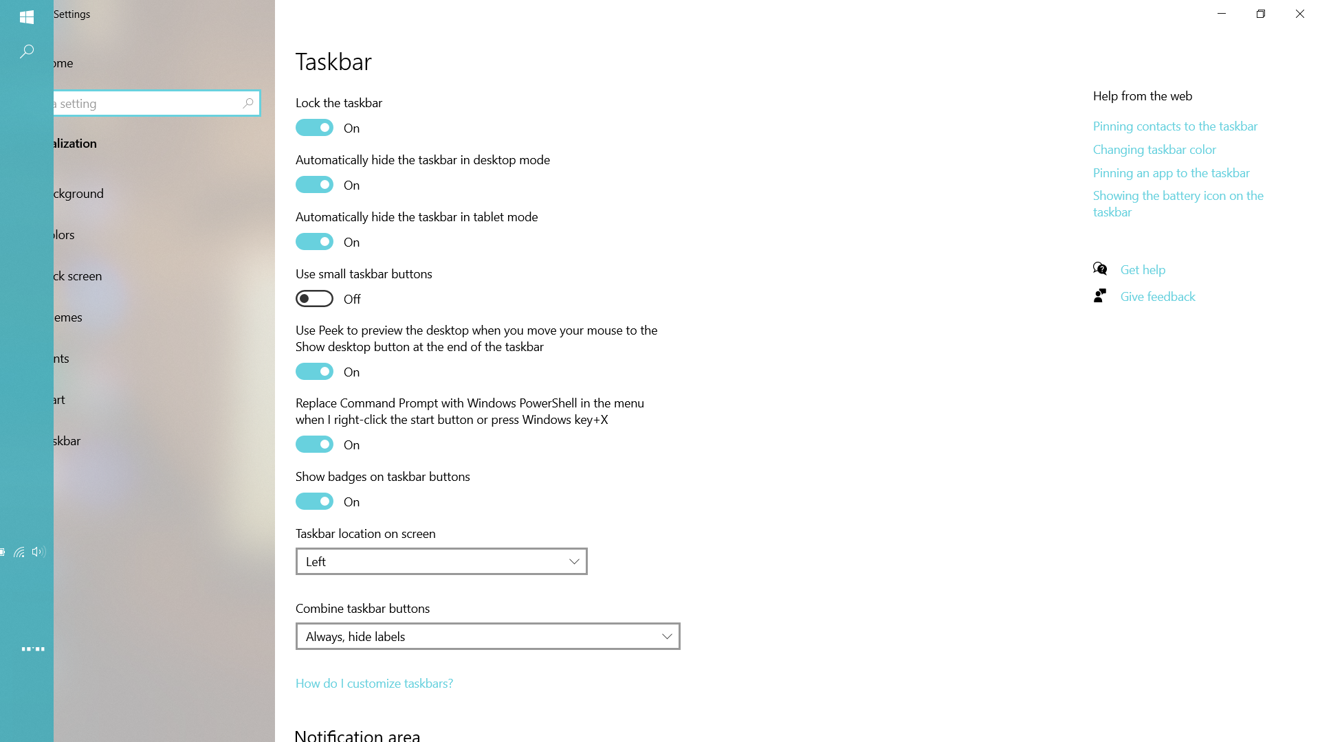 Taskbar Not Displaying Apps