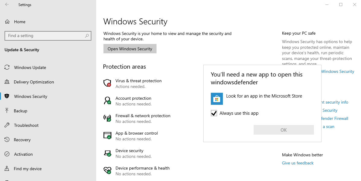 I cannot access privacy and security settings on Windows 11 0ba892a9-b51f-4716-8047-f10c6ffeeaab?upload=true.png
