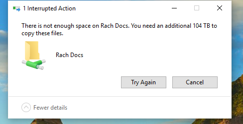 Windows 10 showing the wrong file size in version 10.0.17135 0bd72fd0-263e-4276-a096-57a5798c3e97?upload=true.png