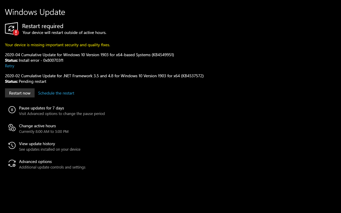 Windows Cumulative Update 1909 is Failing 0be8c555-605f-4a90-9c8e-5a3c10e9f71a?upload=true.png