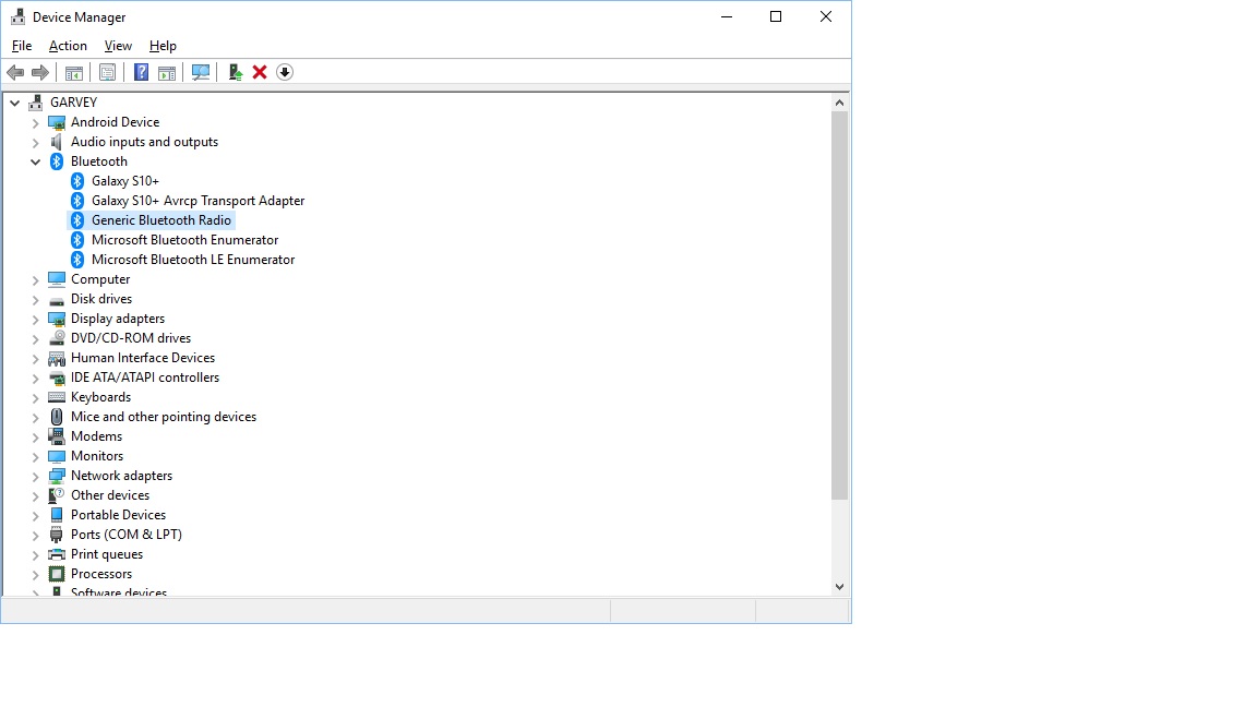 Bluetooth with Low Energy Peripheral mode for mirroring my S10+ Android phone to my Windows... 0c4615c3-c467-4517-ab41-fccecb413f2d?upload=true.jpg