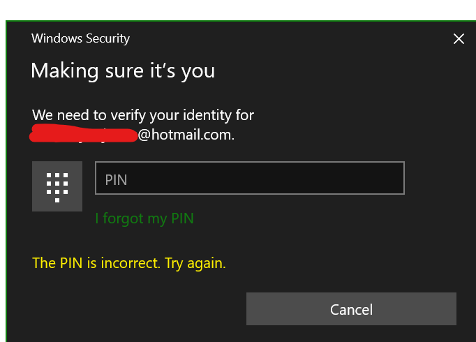 How do I add a second microsoft account to Windows 10 Mail app without Windows Hello 0c81b53a-1d03-4201-93d0-857eab81e3df?upload=true.png
