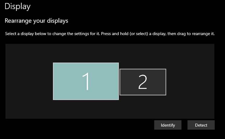 Can I set one monitor wallpaper to be static and the other monitor to rotate wallpapers? 0c89b99f-b6ef-416a-a545-073c5dfe800c?upload=true.png
