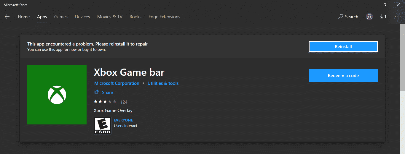 Game Bar and Xbox Game bar present. The latter not updating. 0cb0727d-4f81-4329-9e16-26889bd4f12c?upload=true.png