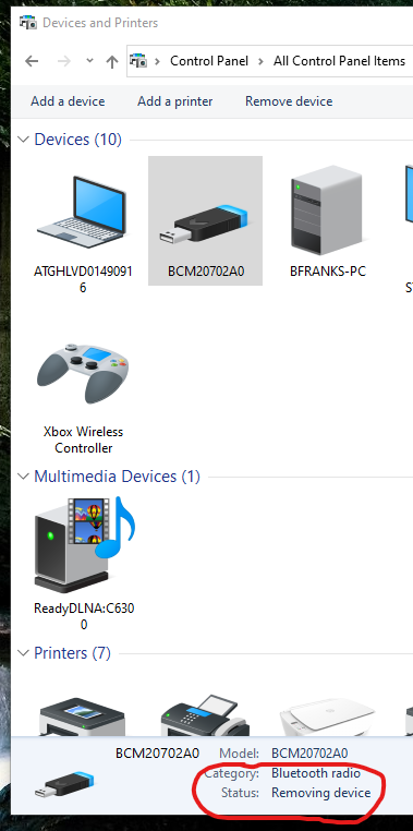 Cannot remove Bluetooth Dongle or XBOX Controller 0cb45fbd-bc3e-4b02-a08b-d857ac398f4d?upload=true.png