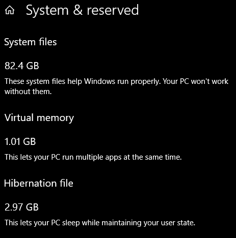 Windows 'system and reserved' taking up a huge amount of space in an unknown location 0d31a3bc-b42e-4d94-a628-35b5240f6b0e?upload=true.png