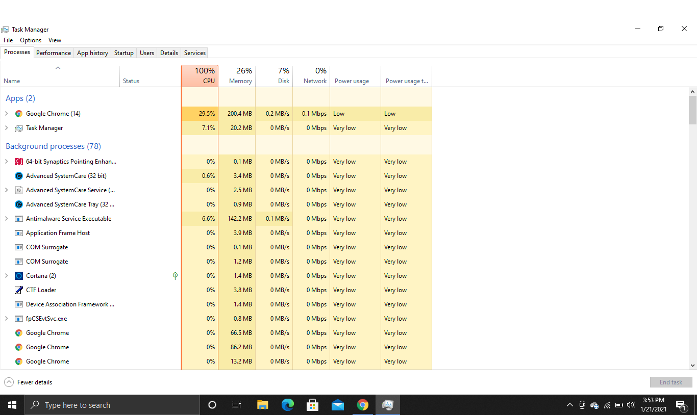CPU 100% while doing nothing 0db2b18d-0650-412a-b04c-a87e3abf3717?upload=true.png