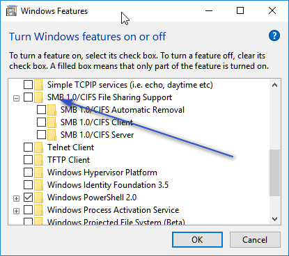 Why can I not access any files over network without using SMB v1.0 0dc245ee-a06b-4a15-b47c-126d447c843e?upload=true.png