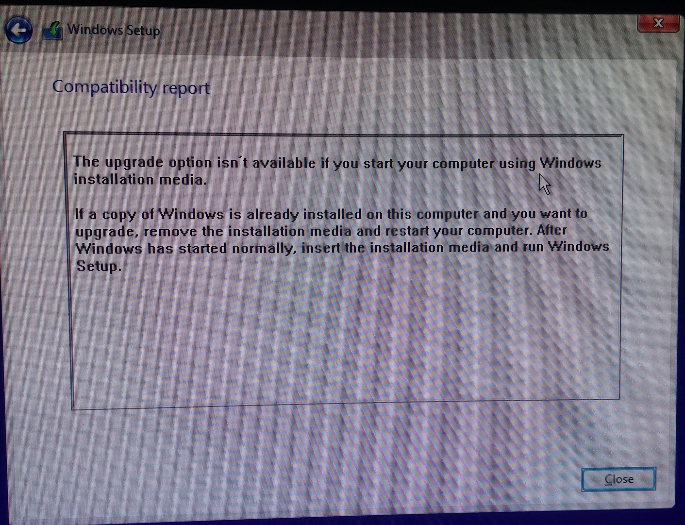 Error msg: This PC can't run Windows 10?  But it is running Win10. 0dfdf75e-4ee9-46b4-8542-c9901c1e3dc0?upload=true.jpg