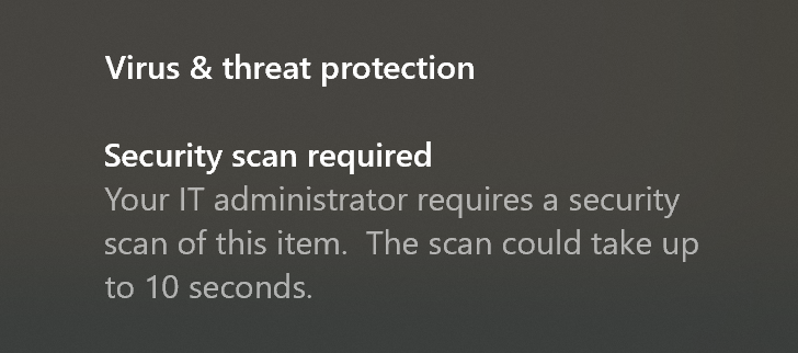 Your administrator requires a security scan of this item. 0dqhJ.png