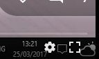How to display Weather Icon next to Action Center on Windows 10 RS5 0e411cc1-2b9e-450b-af1c-faae1af379db?upload=true.png