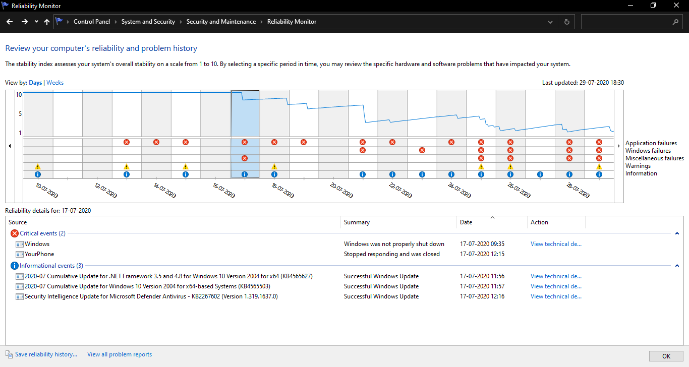 Hard Disk run at 100% Usage after Windows 10 2004 -KB4565503 Build 19041.388 update 0e5335d0-9441-45a7-b54e-26c2640cd328?upload=true.png