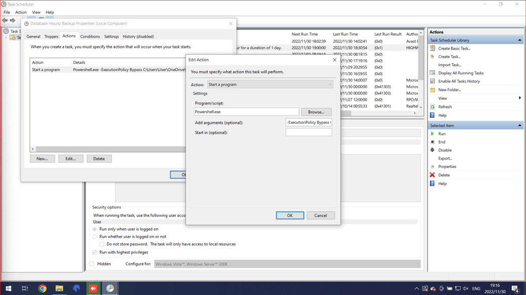 Powershell Script .ps1 file Does Not Work When Executed Through Task Scheduler 0e8f59fd-0cb6-491c-a5f2-5a80b3372c7c?upload=true.png