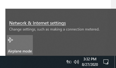 Windows 10 connected to wifi but there is no menu or icon. 0e9560e4-30c6-4daf-bafb-83eca362ecc4?upload=true.png