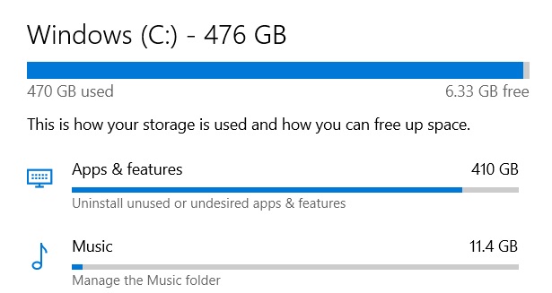 Excessive 400 GB Disk Usage by Windows 10 Programs and Apps & Features 0ec66e9d-992d-45e4-b916-7ea8dc19afa8?upload=true.jpg