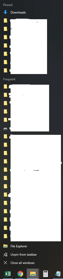 Excel jumplist entries won't stay pinned 0ee4aa09-e716-473e-bba0-0bb0a4403e26?upload=true.png