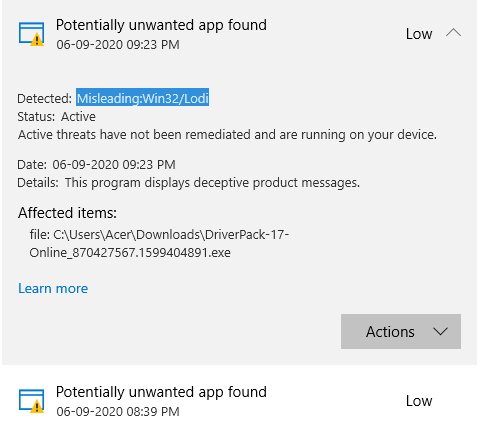 Problem regarding melicious app 0ee6e96b-72ad-49cc-b277-550d92f12e26?upload=true.png