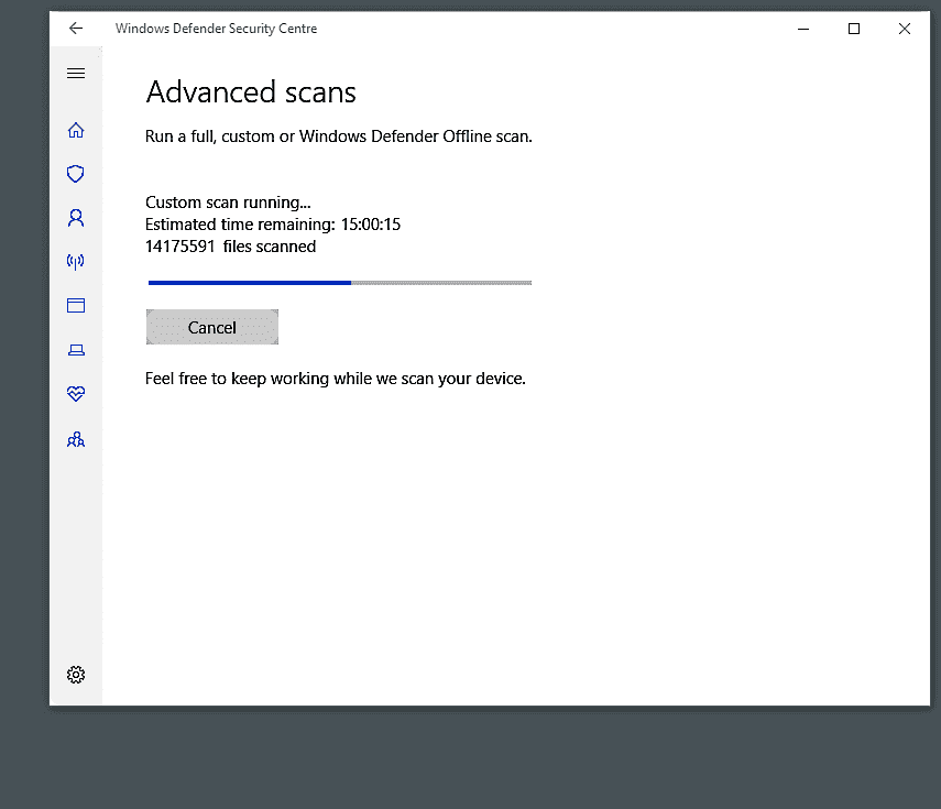 Understanding a W10 & Defender anomoly - wrong number of files count (34million files??) 0f0934ca-fa62-4be6-8019-941f38787853?upload=true.png
