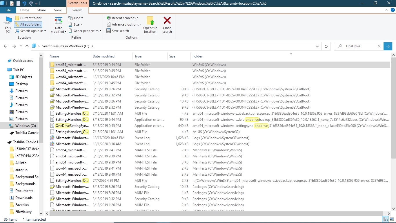 OneDrive taking up space and causing problems! 0f1a2412-9be9-46ef-ac1c-0186328e1fc1?upload=true.jpg