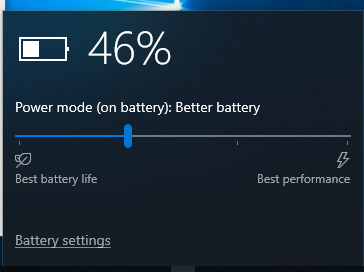Brightness option disappeared from battery panel in windows 10 0f384a60-579a-45d3-9920-b109c6315eec?upload=true.png