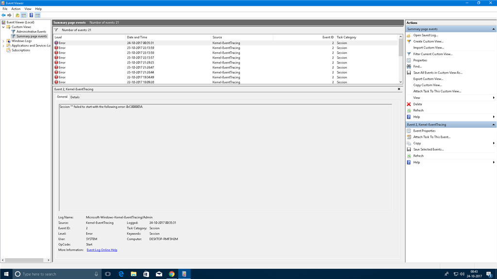 Session "Microsoft.Windows.WindowsUpdate.RUXIMLog" failed to start with the following... 0f512bd7-934a-487d-88da-e1df5ed7b3fb.png