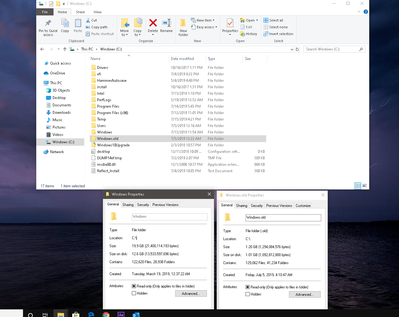 Windows.old is smaller than Windows 0f5d6de6-3af2-434d-87a0-f76616dd70ef?upload=true.png