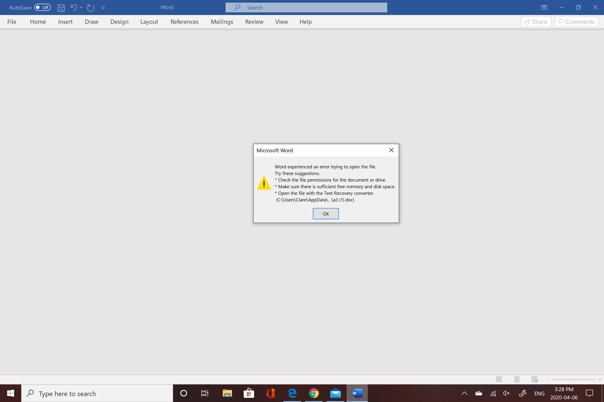 I cant open any of my word doc files in Windows 0f82eee1-c84c-49b3-9ab3-63e053ff9d8a?upload=true.png