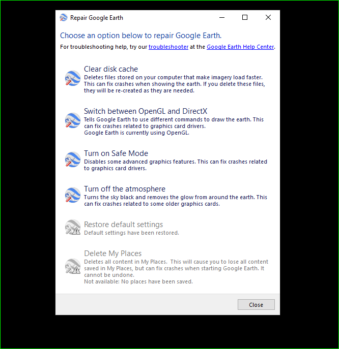 Unable to launch Google Earth on PC 0f843ad9-93b2-4ce8-8b4c-140e0b794426?upload=true.png
