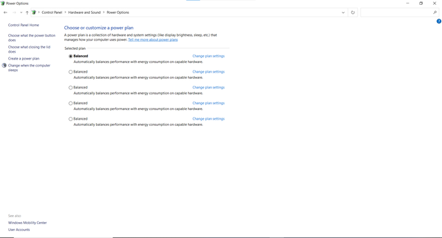 i have a problem in my laptop ,there is only balanced power mode . even after i do the... 0u4h664s3o691.png