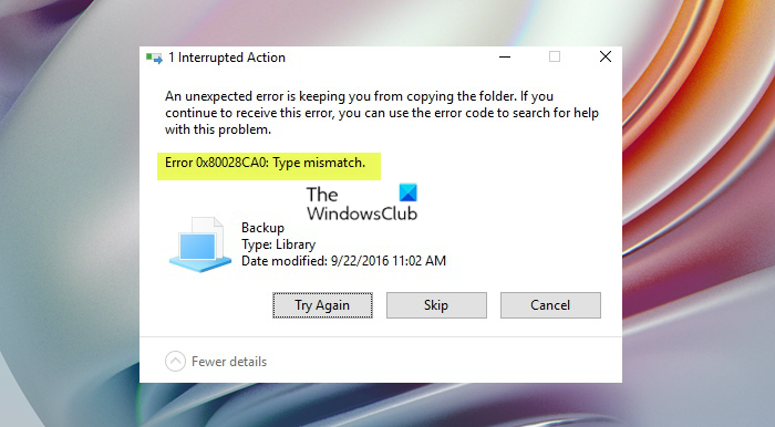 Fix 0x80028CA0 Type Mismatch error when copying Libraries 0x80028CA0-Type-Mismatch-error-when-copying-Libraries.png