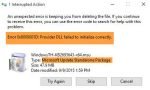 Windows Update error 0x8009001D, Provider DLL failed to initialize correctly 0x8009001D-150x90.jpg