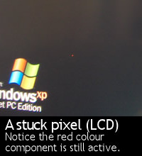 A fake dead pixel on my screen? Any fix? 0YKoK9O.jpg