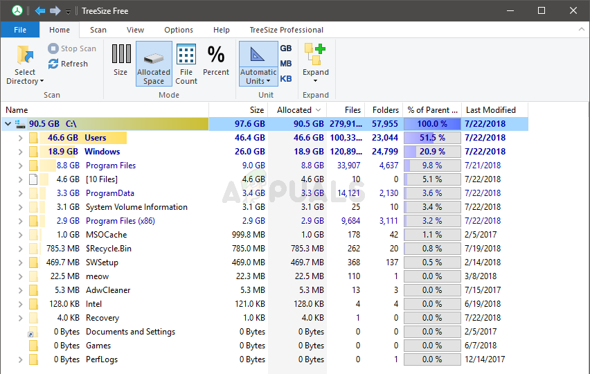 WindowsApps Folder contains files with wrong size information leading to wrong free space... 1-36.png