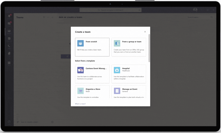 What is new and coming soon to Microsoft 365 at Build 2020 1-IMAGE_Customizable-Templates.gif