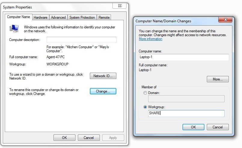 With my home laptop Windows 10, I often see 'Unknown network" and "Internet access" yet I'm... 1.jpg