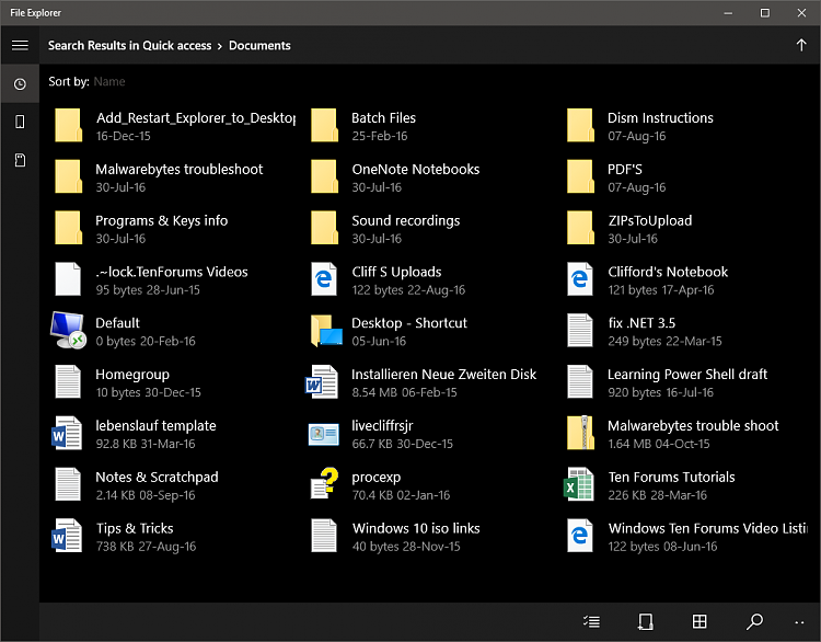 File Explorer and UWP apps broken after Update KB5027303 103907d1485972437t-create-file-explorer-uwp-app-shortcut-windows-10-a-image-002.png