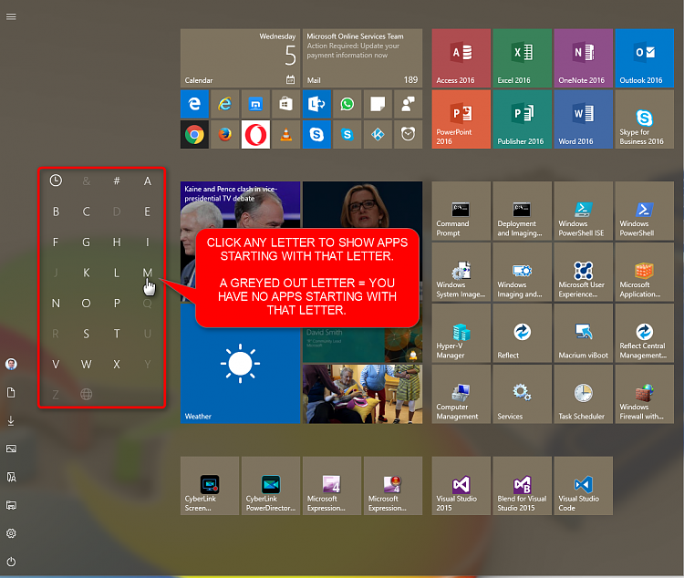I'm missing several apps that I have installed on Windows 11 in the list of apps. How can i... 104500d1485972587t-missing-all-apps-list-image.png