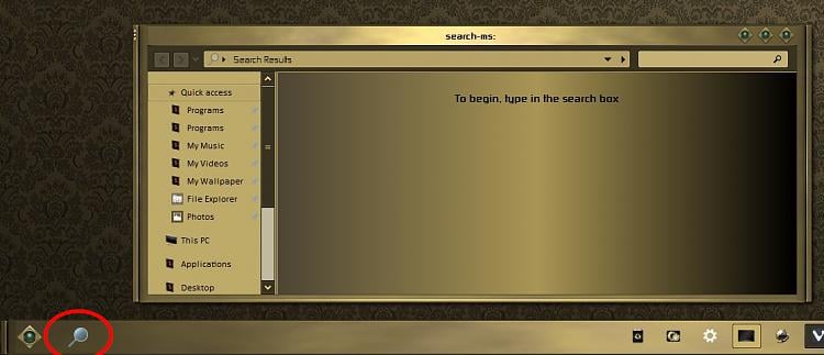 What is this C Search I'm seeing in windows search icon in the taskbar 106614d1485973102t-search-icon-taskbar-000116.jpg