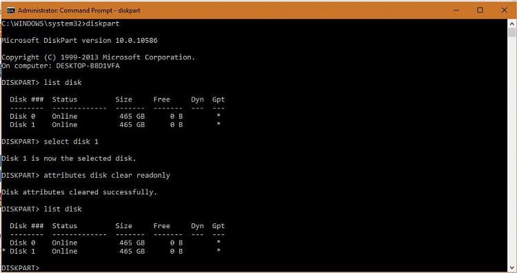 My disk is write protection and I can't paste files anymore, how to disable??? 106674d1485973136t-enable-disable-disk-write-protection-windows-diskpart01.jpg