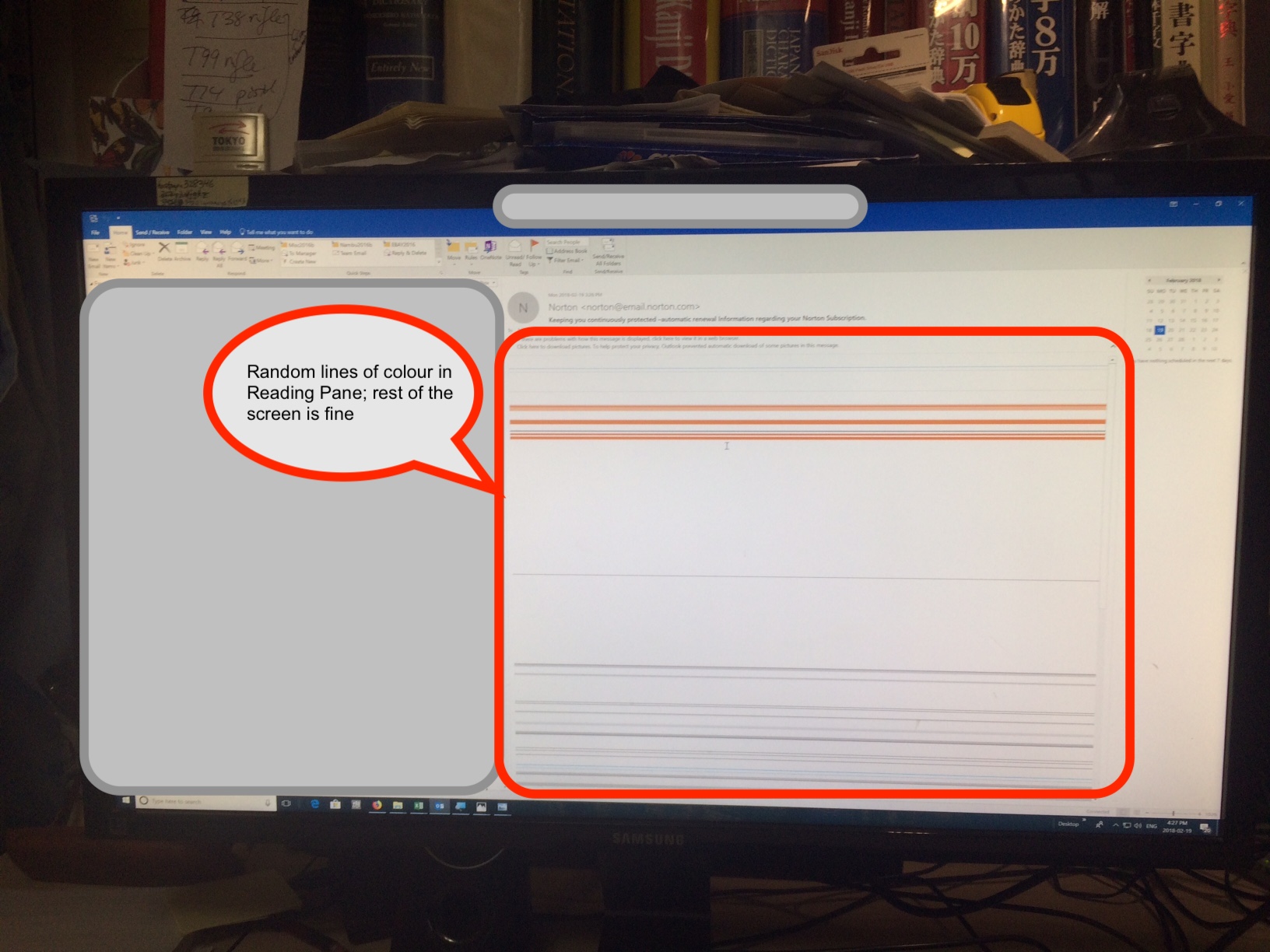 My computer display is popping random pixels in a line and its frustrating in games ps win 10 10796876-50de-45cf-b778-b68b84a140f9?upload=true.jpg