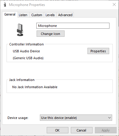 No mic input after the latest windows 10 update, it says no jack information available 10b68239-cb41-43f8-b32f-753d3594278c?upload=true.png