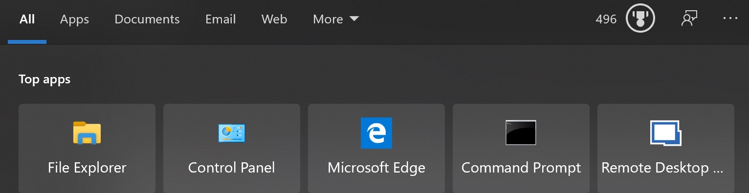 Windows 10 Search not showing the Email tab on some computers 10bdd07b-4c25-4bc9-83e3-ff0e00801383?upload=true.jpg