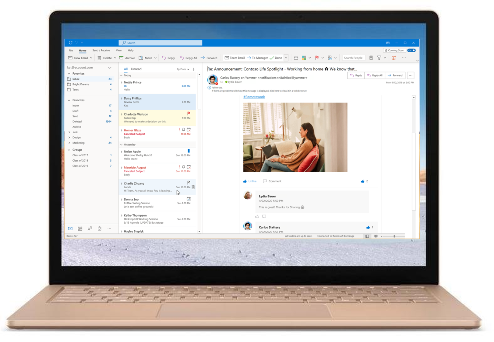What is new and coming soon to Microsoft 365 at Build 2020 11-Image_Yammer-in-Outlook-asset.png