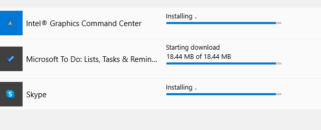 Windows Store keep sending me error messages and acquiring licsence. And eventually stuck... 11044057-820f-4a5c-b67f-3e4ad4e6337f?upload=true.png