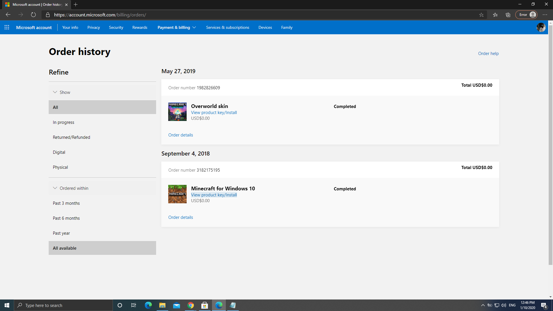 Minecraft Windows 10 telling me to Unlock Full Game even though I own it? 113d01d4-5059-42be-ab74-3c4afbf41181?upload=true.png